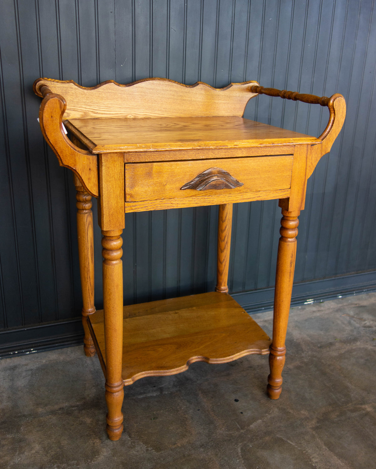 Varnelle — Handcrafted Carved Wood Console Table