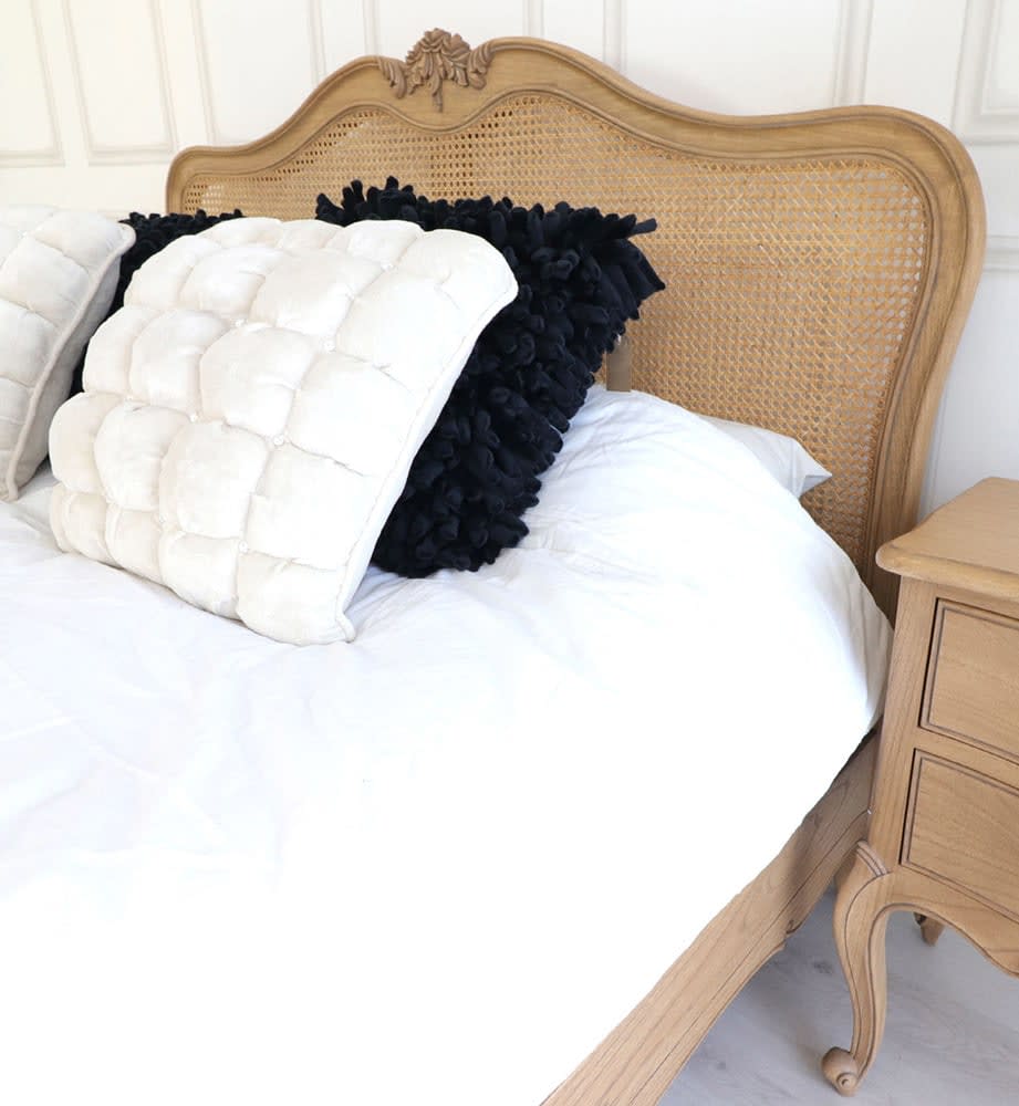 Lucerne Whim — French Cane Panel Bed