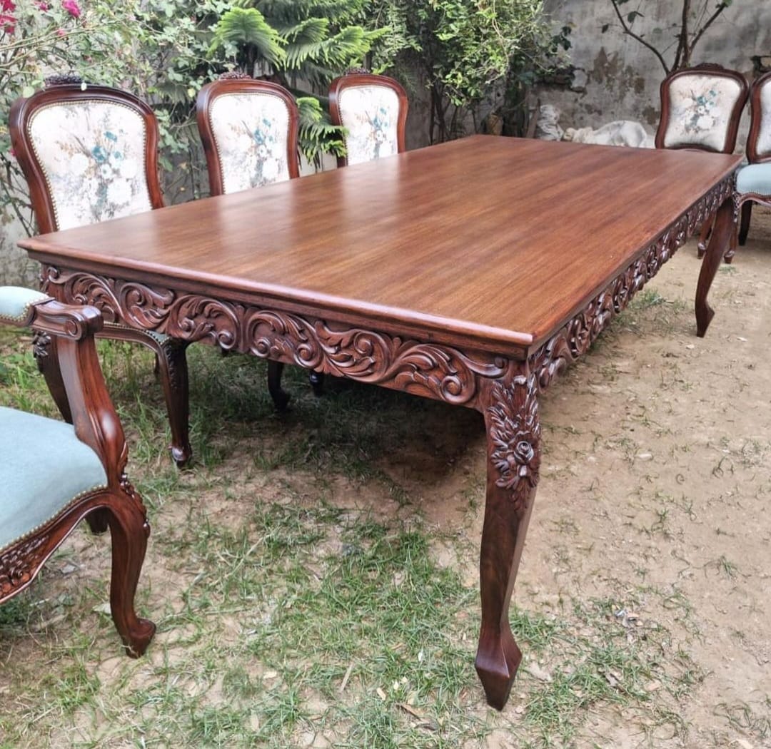 Valemont Rosaire — French Carved Dining Collection
