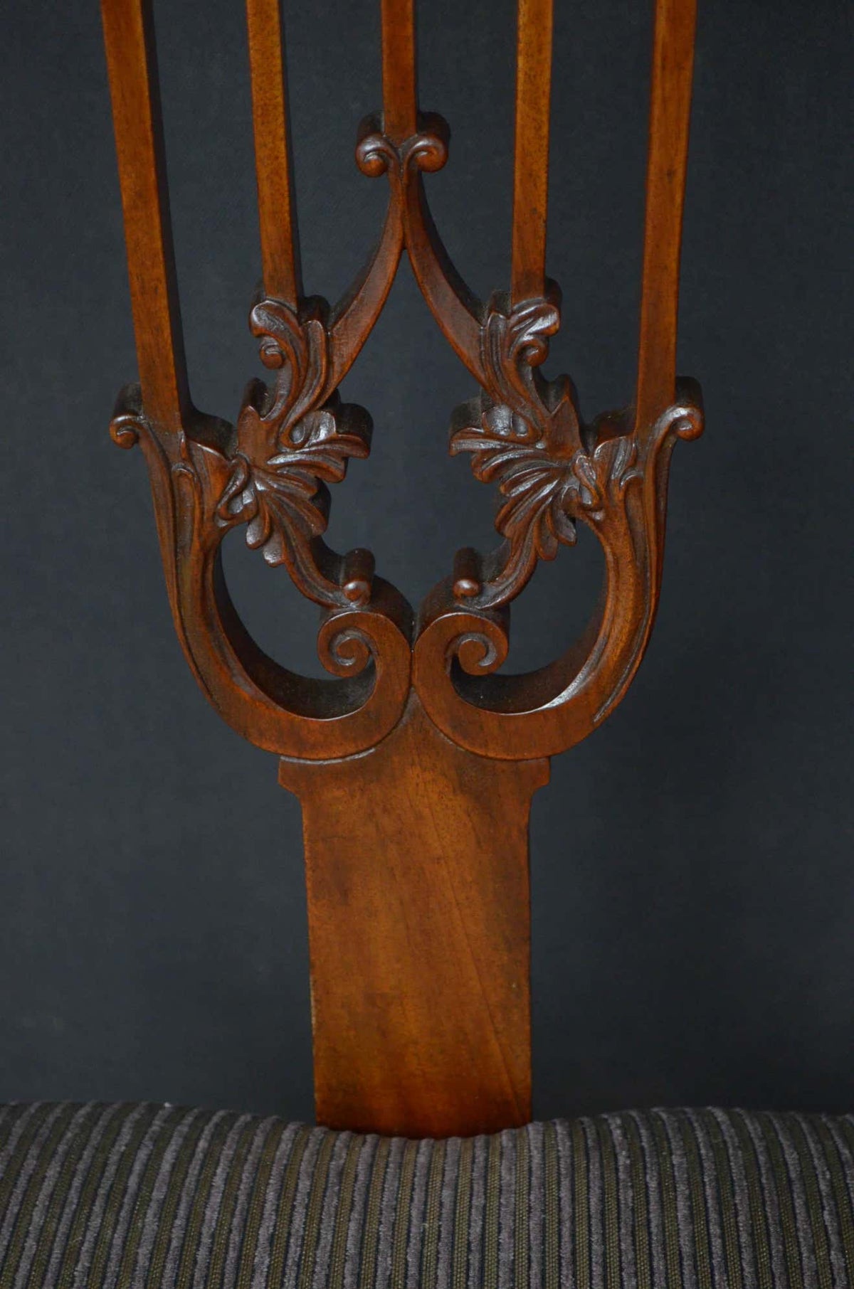 D'Armoire — Neoclassical Lyre-Back Dining Chair