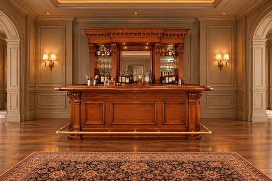 Chambre d’Ombre — French Neoclassical Carved Bar Counter