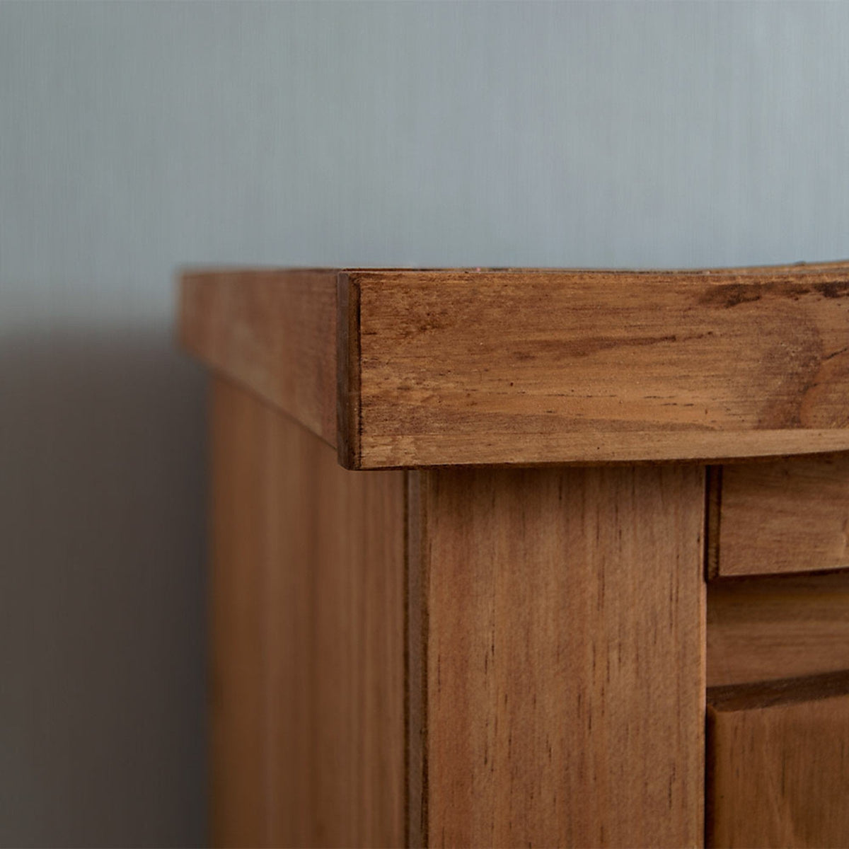 Ember & Iron — Rustic Two-Door Wood Wardrobe
