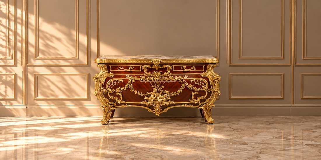 The Cartouche: From Heraldic Emblem to Furniture Ornament