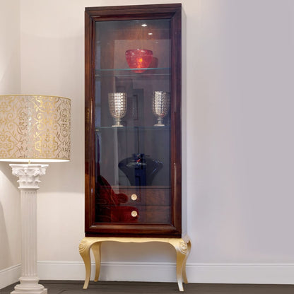 Aurémire — French Provincial Glass Display Cabinet