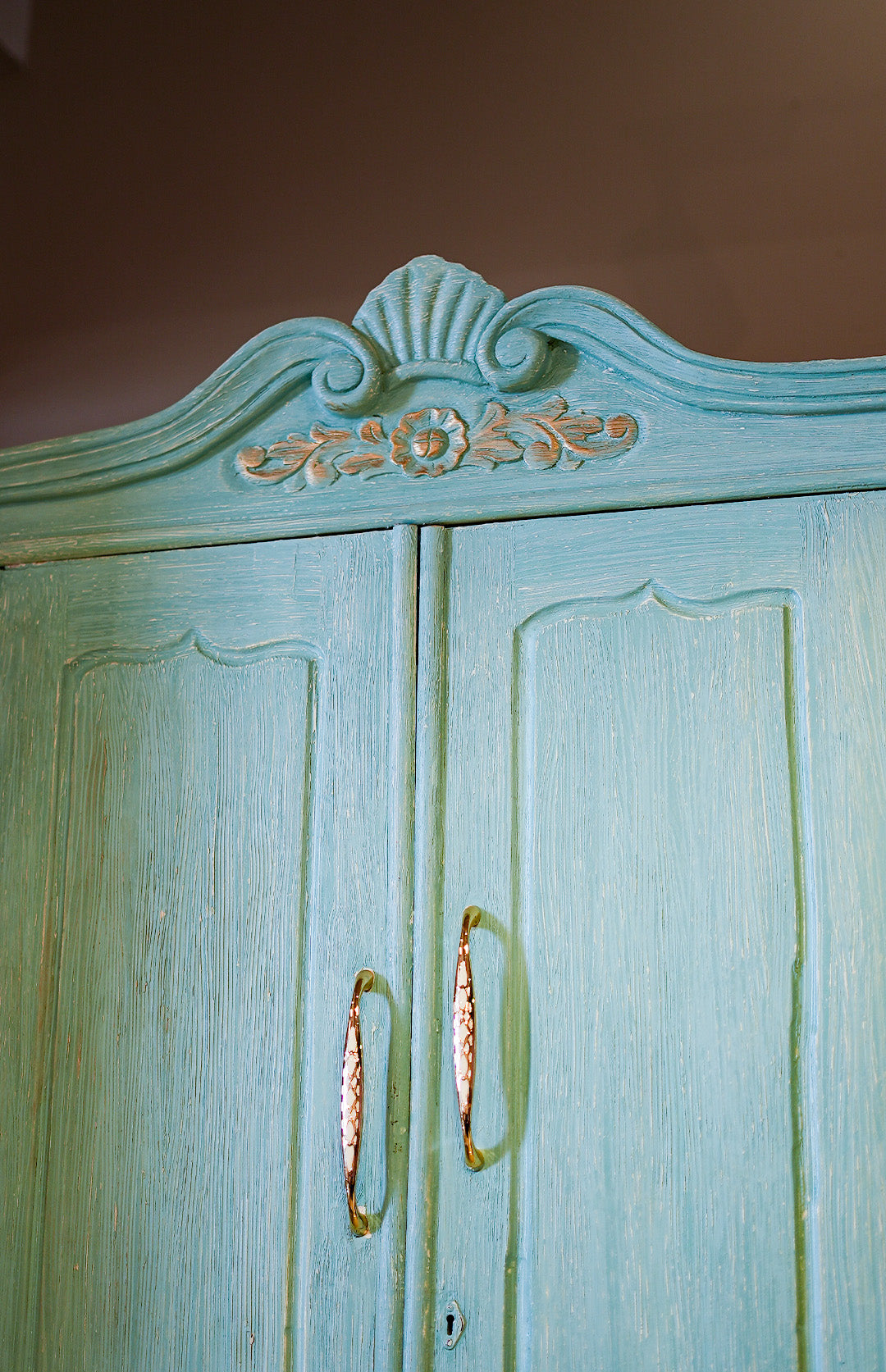 Moon Bride — French Provincial Carved Wardrobe