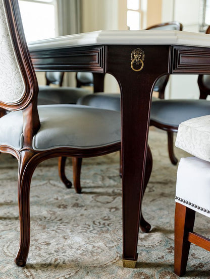 La Veillée — French Neoclassical Dining Table & Chair Set