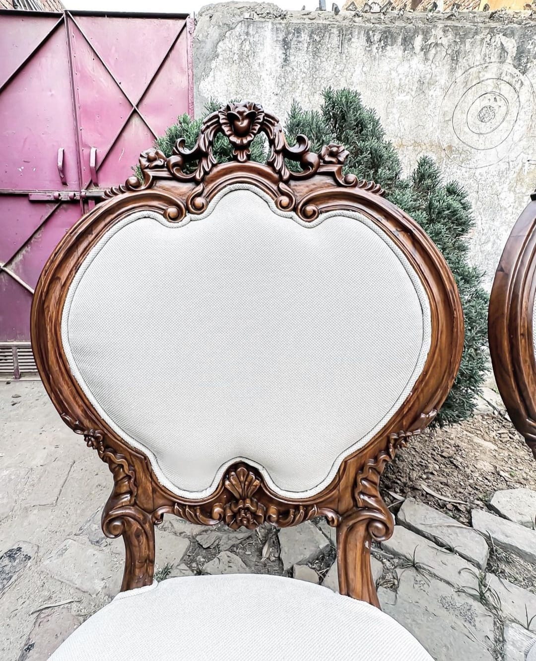 Rosebaron Estate — French Carved Salon Chair Collection