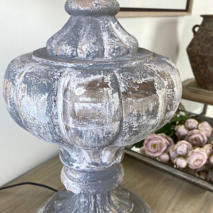 Lumière de Liaisons — French Provincial Carved Table Lamp