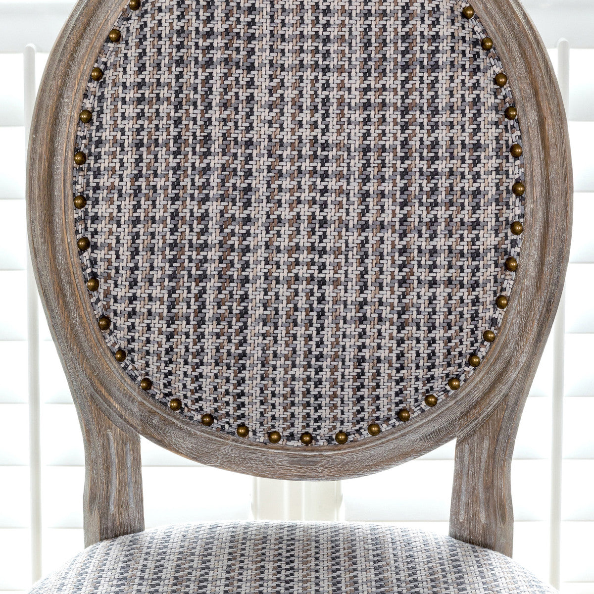 Charbonnet — French Oval-Back Dining Chair