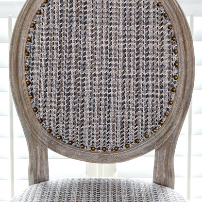 Charbonnet — French Oval-Back Dining Chair