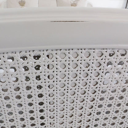 Cloud Etch — French Cane Panel Bed