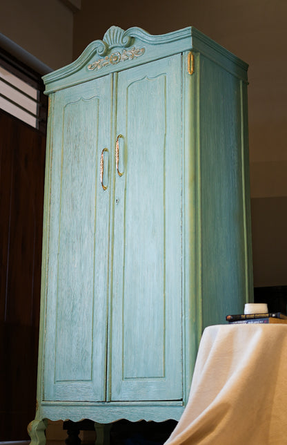 Moon Bride — French Provincial Carved Wardrobe