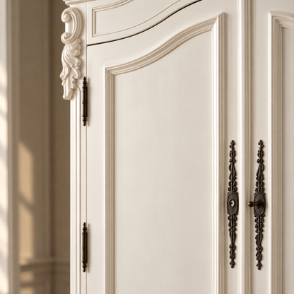 L’écho du Passé — French Rococo Carved Wardrobe