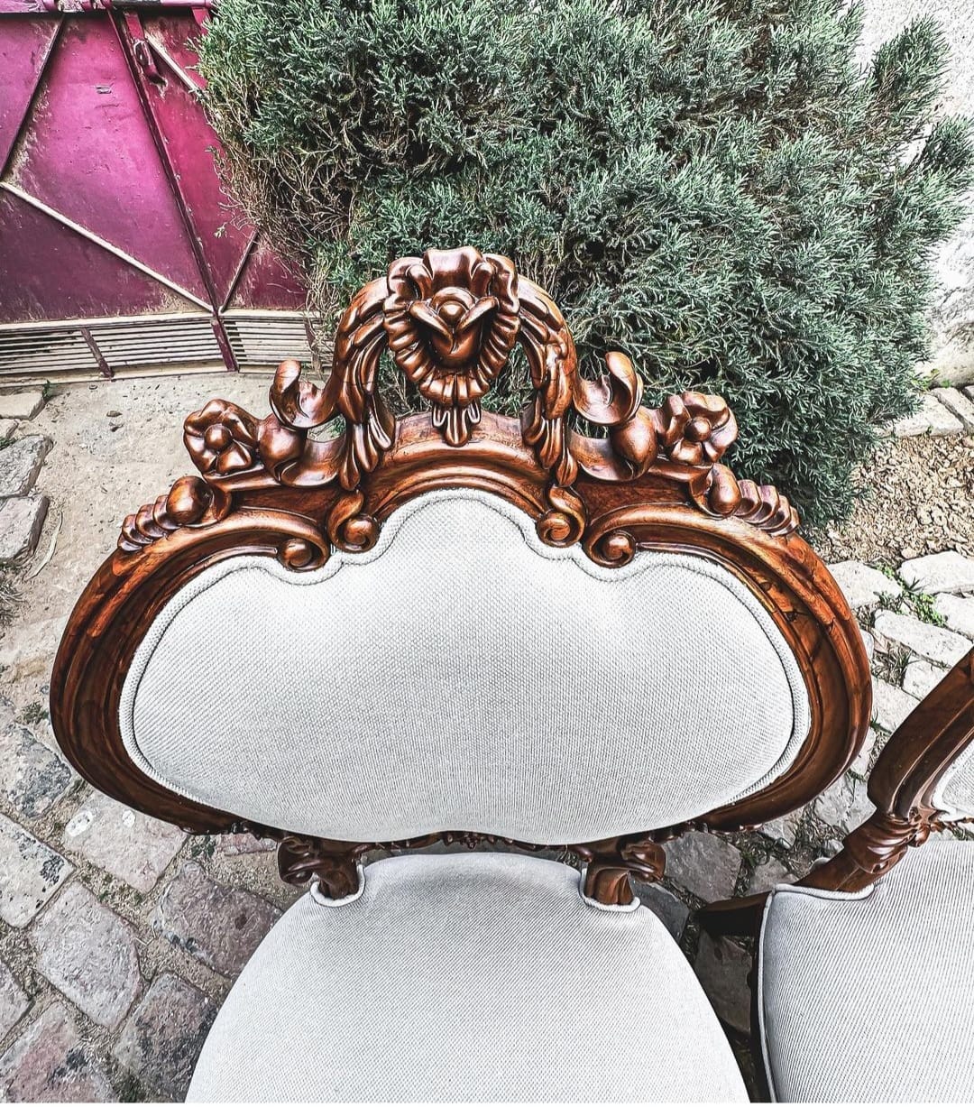 Rosebaron Estate — French Carved Salon Chair Collection
