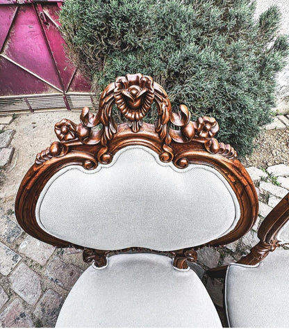 Rosebaron Estate — French Carved Salon Chair Collection