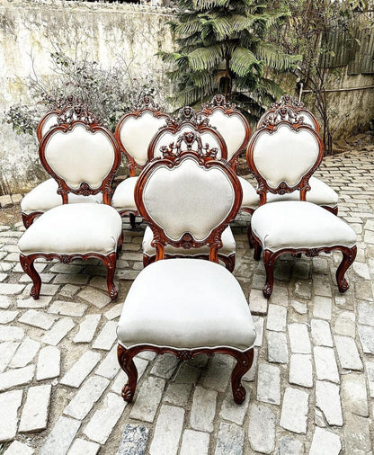 Rosebaron Estate — French Carved Salon Chair Collection