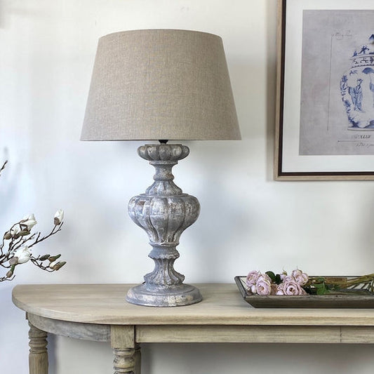 Lumière de Liaisons — French Provincial Carved Table Lamp