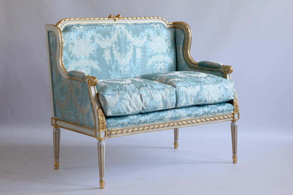 The Azure Majesty Twin Benches by Sidqa