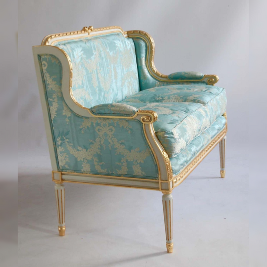 The Azure Majesty Twin Benches by Sidqa