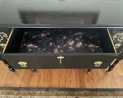 The Marlowe Buffet — French Provincial Painted Wood Sideboard