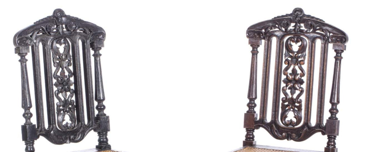 Égrenoir — French Cane Side Chair