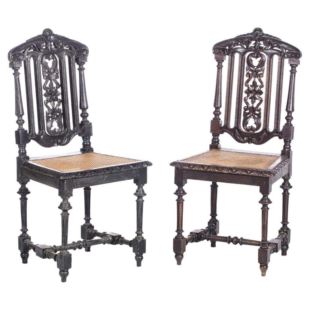 Égrenoir — French Cane Side Chair