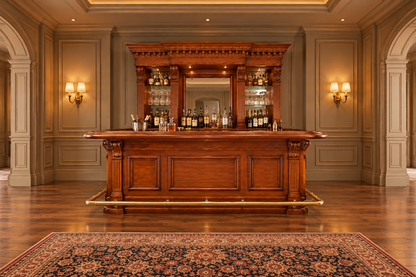 Chambre d’Ombre — French Neoclassical Carved Bar Counter