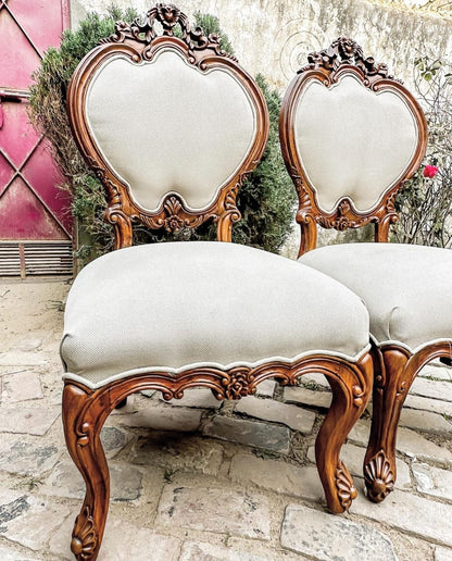 Rosebaron Estate — French Carved Salon Chair Collection