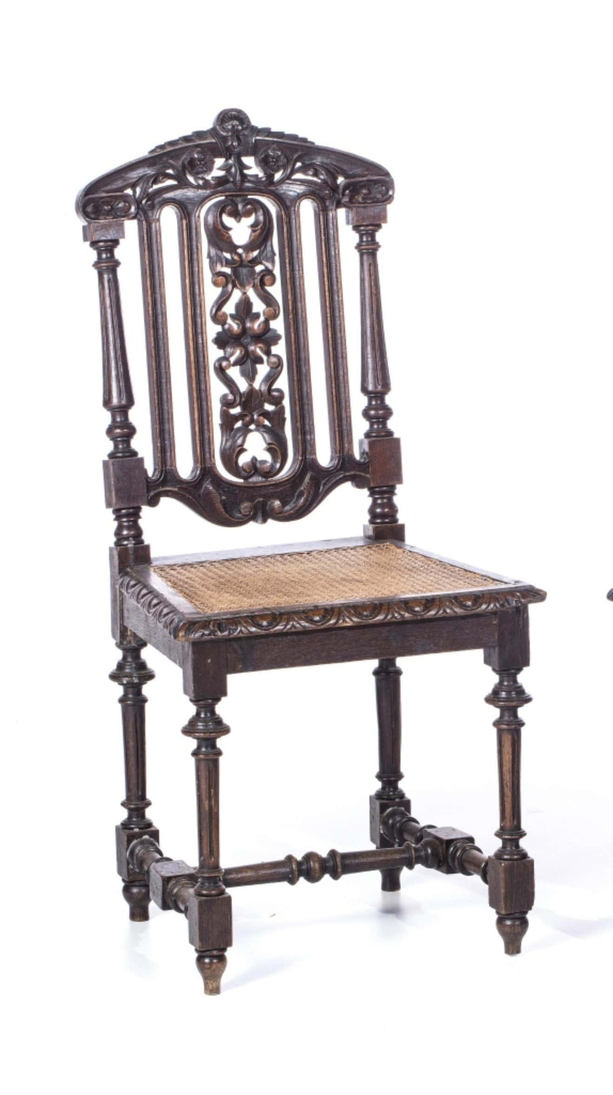 Égrenoir — French Cane Side Chair