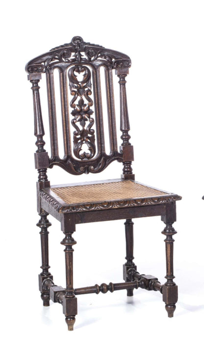Égrenoir — French Cane Side Chair